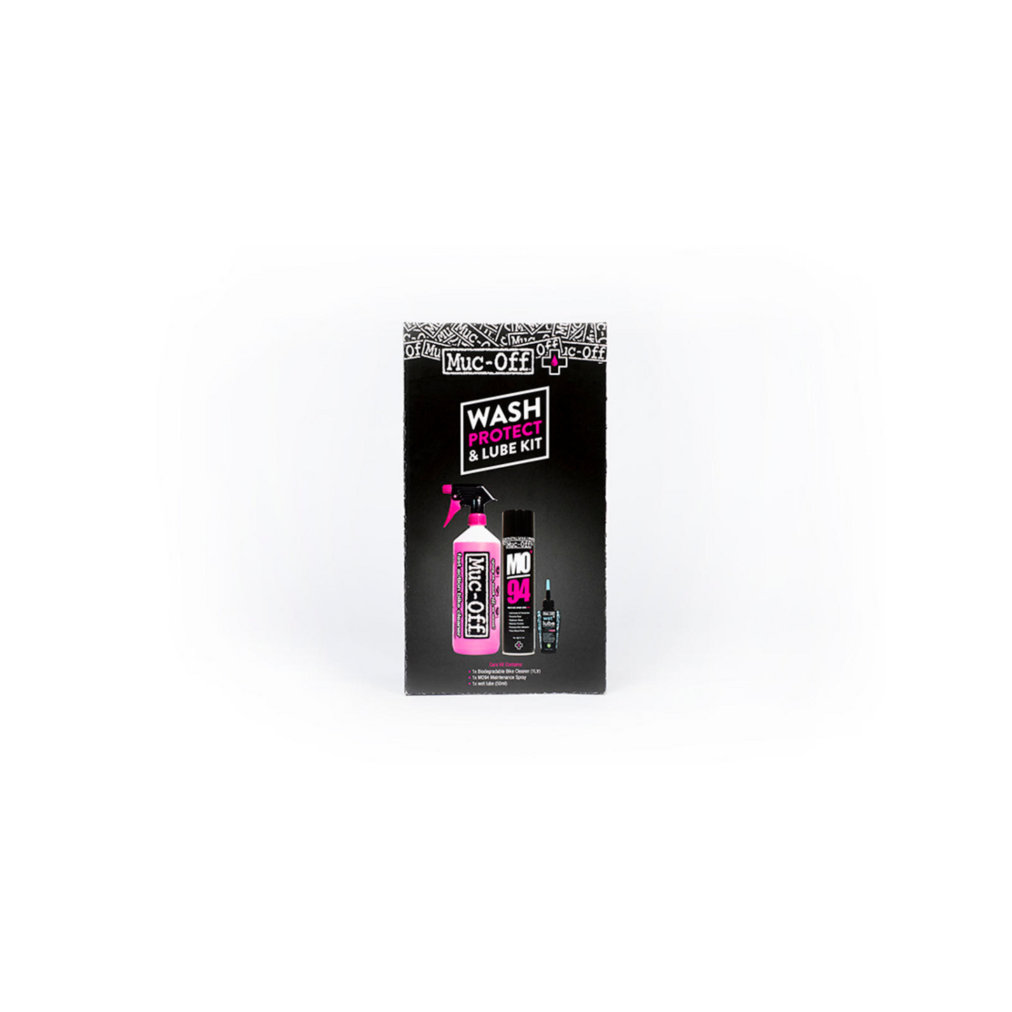 MUC-OFF Wash, Protect and Wet Lube Kit