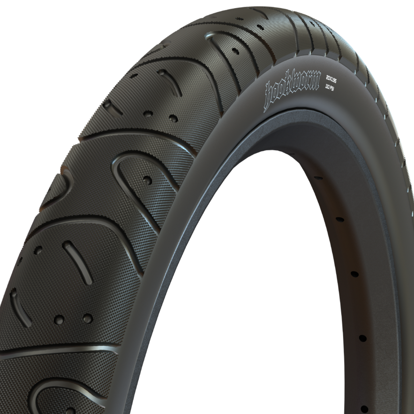 Maxxis Hookworm 20" BMX Dekk. 20x1.95/53-406, 695g, 60x2 TPI